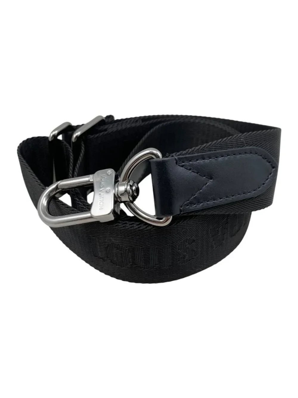 Louis Vuitton City Keepall Shoulder Bag Monogram Eclipse Black Gray